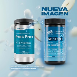 BPN PRO Probioticos y Prebioticos Cápsulas Naturales con Enzimas Digestivas, MCT, Papaya, Vinagre de Manzana e Inulina | Suplemento Alimenticio Digestivo Completo | Sin Gluten ni Aditivos (120 cápsulas)