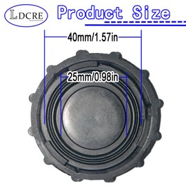 BRFC19 Brake Fluid Reservoir Cap Replacement for Ford for F-150 （1997-1999、2009-2013）,Expedition（1997-2002、2007-2017）,Lincoln,Navigator（1998-2002 2007-2017）, Master Cylinder Filler Cap
