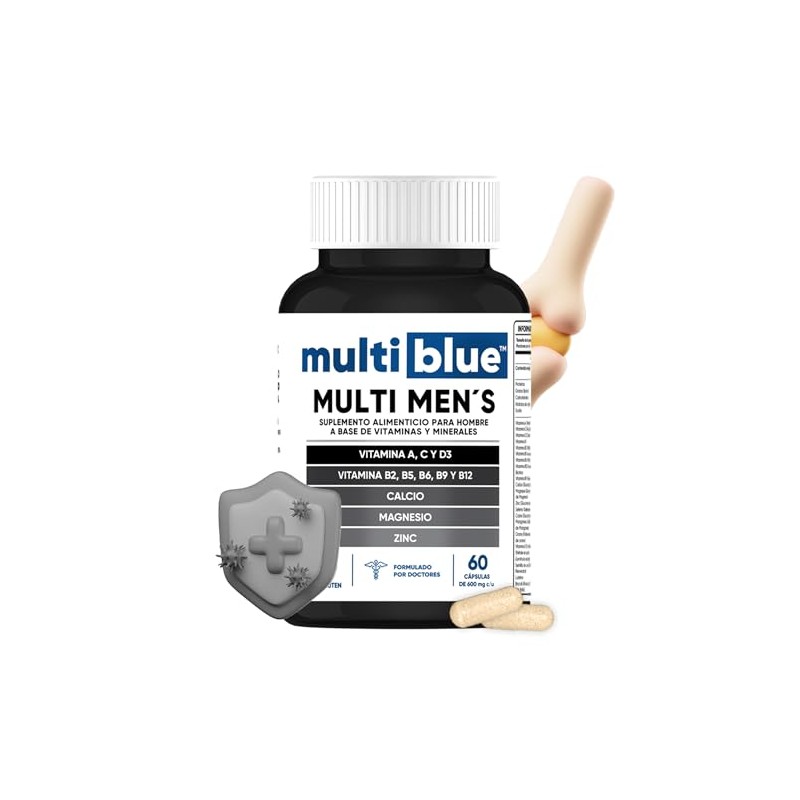 Vitaminas para Hombre Multi Men - 60 Cpsulas de 600mg