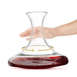 Final Touch Revolve Spinning Wine Decanter (LFG7100)