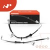 A-Premium Rear Driver and Passenger Side Brake Hydraulic Hose Compatible