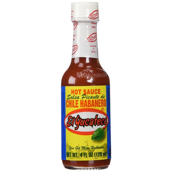 El Yucateco Red Habanero Hot Sauce (4-Pack)