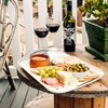 Large Non Slip Serving Tray with Handles, Silicone Gripping Nubs