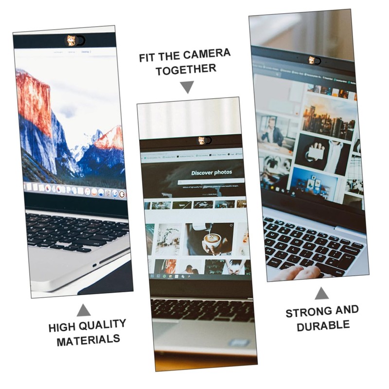 DOITOOL 6pcs Ultra Thin Camera Protective Cover Slide for Laptop