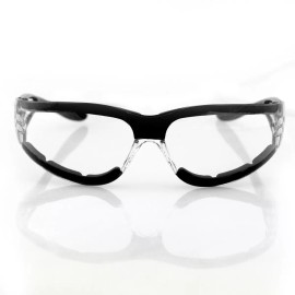 Bobster® Shield 2 Gloss Black Frame Clear Lens