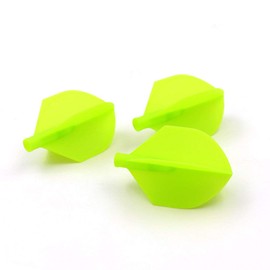 CUESOUL TERO AK4 Green Dart Flights Shield Shape Set of 3 (CS-AK4 + 6DPYS)