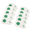 10 PCS Golf Club Head Covers Four Leaf Clover Pattern