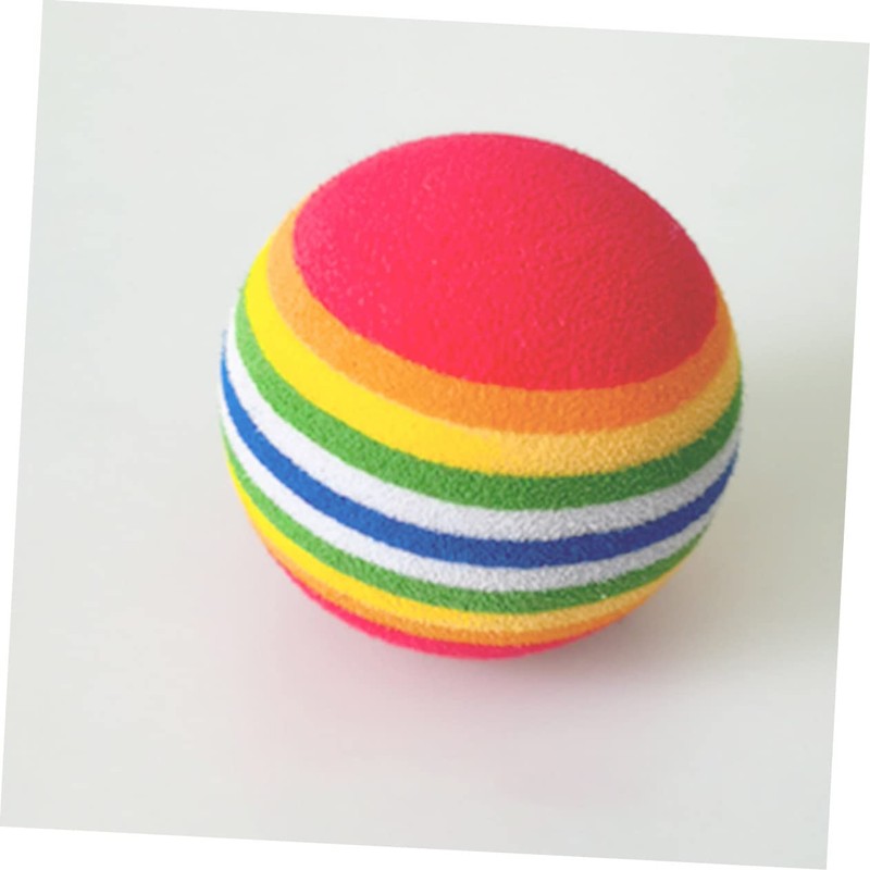 BIUDECO 12pcs Colorful Balls Cat Toy Balls Planet Design Light