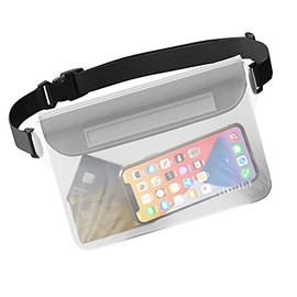 Canotagio Bolsa Impermeable/Cangurera Sumergible a Prueba de Agua Tamaño Extra Grande. Perfecta para Deportes, Senderismo, la Playa y la Alberca. Disponible en 3 Colores.
