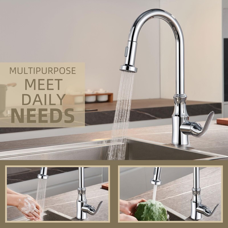 Angle Simple Faucet Head Replacement, Male Thread Type G 1/2