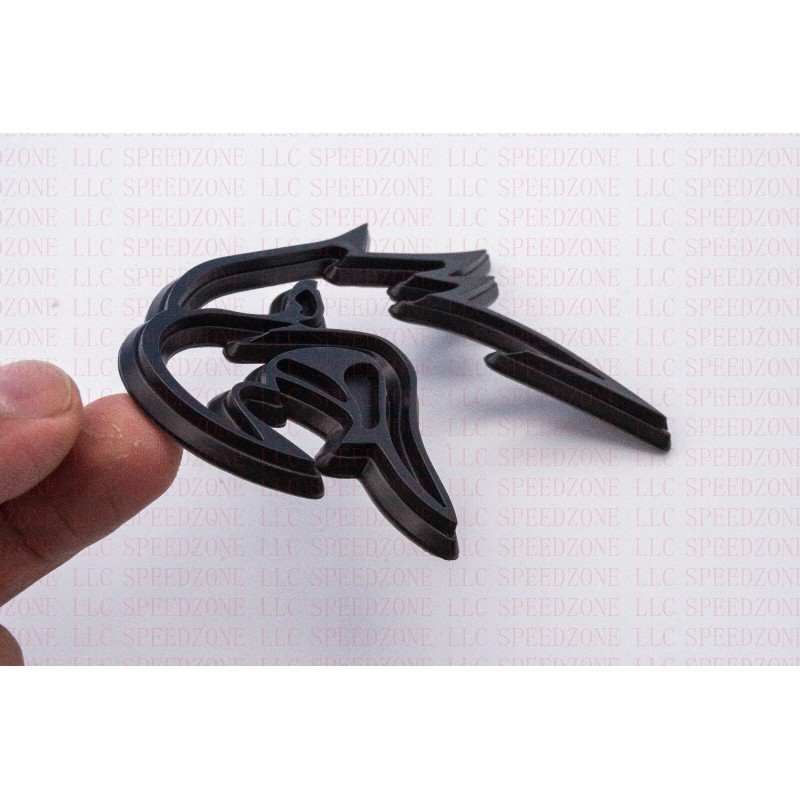 SPEED ZONE Matte Black HELLHAWK Fits Jeep TrackHawk Grand Cherokee