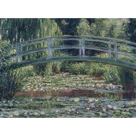 FLINK Rompecabezas Monet Puente Japones 1000 Piezas