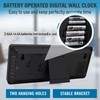 TXL 14.2"" Large Digital Wall Clock Battery Operated, Digital Clock