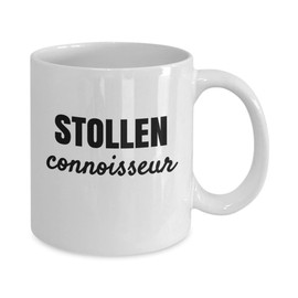 Stollen connoisseur german christmas mug
