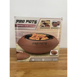 Select Brands Pro Pots Football Slow Cooker 1.5 Quart Kitchen Party Select Brand Crock Pot NEW