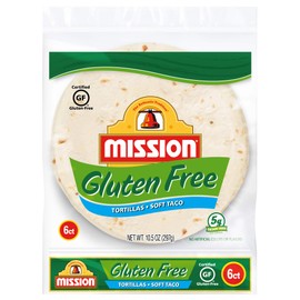 Mission, Gluten Free Soft Taco Tortillas 10.5 Ounce6ct