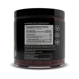 SOHE HEALTH Creatine Infused Gummies 5000 mg – Creatine Monohydrate for Men and Women – Pre Workout Creatine Supplement for Muscle Gain – Chewable Vegan Creatine 120 Raspberry-Flavored Units