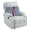 HOMBYS Lumbar Support Pillow for Recliner Chair, Memory Foam Back