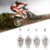 4Pcs 2‑Stroke Spark Plug Fit for PW50 PW80 PW60 LT50