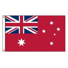 Large 150x90cm Australia Red Ensign Flag Duster Aussie Heavy Duty Marine Navy Flag