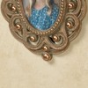 Touch of Class Radiant Bead Triple Photo Frame Aged Gold