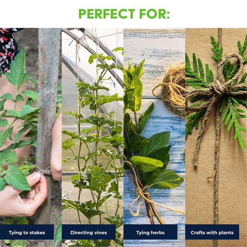 Leona Co Natural Jute Twine Gift Wrapping String DIY Rope