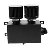POSENG Universal Aluminum AN10 1.2L Twin Baffle Dual Filter Engine