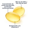 Kal Omega 3 Aceite De Pescado Vitamina E 120 Caps.
