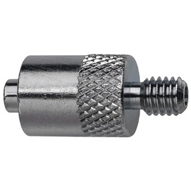 Male Luer to 10-32 Male, Plated Brass