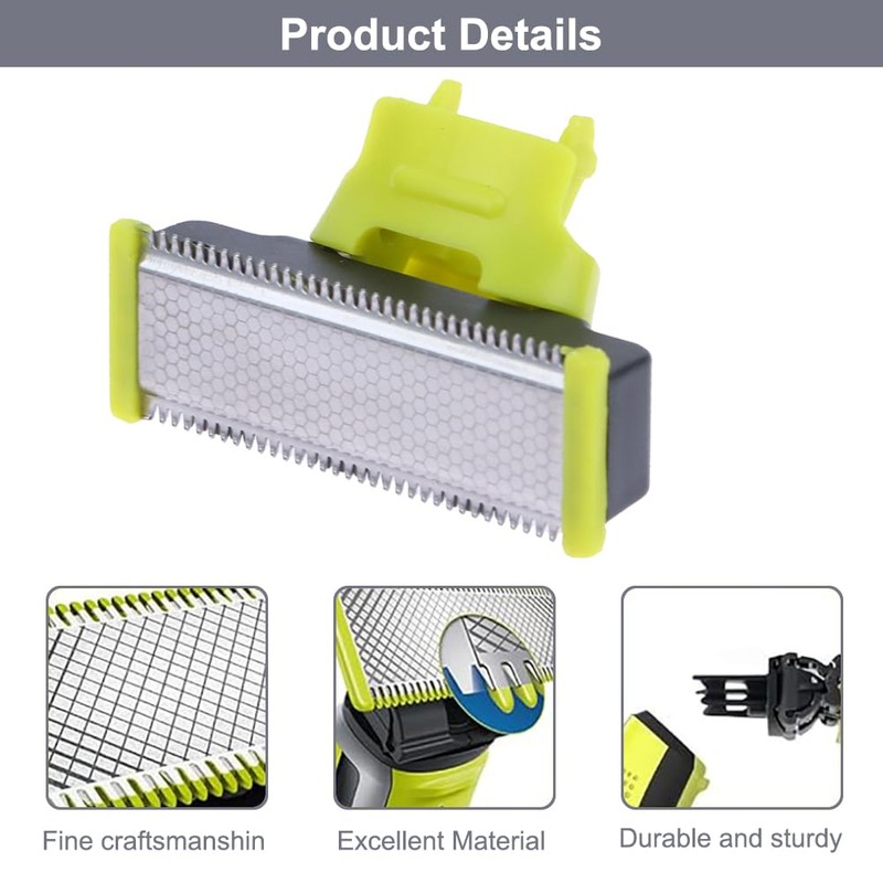 Pack of 2 Replacement Blades Compatible, Razor Blades Waterproof, One