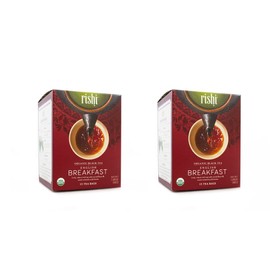 Rishi Tea Organic Tea Bags, English Breakfast, 30 Count