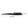FRCOLOR 3-Row Boar Bristle Hair Brush Set of 2 Wooden