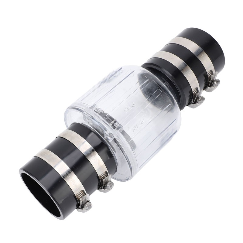 Silent Sewage Sump Pump Check Valve Spring Loaded Flapper for
