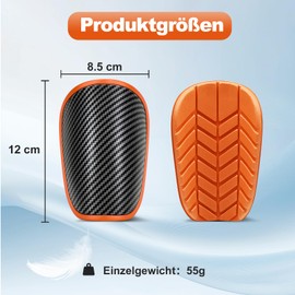 Zingbee Children's Football Shin Pads, 2 Pairs, Mini Shin Pads (Pack of 4), Small Shin Pads, Suitable for Men and Women, Mini Shin Pads