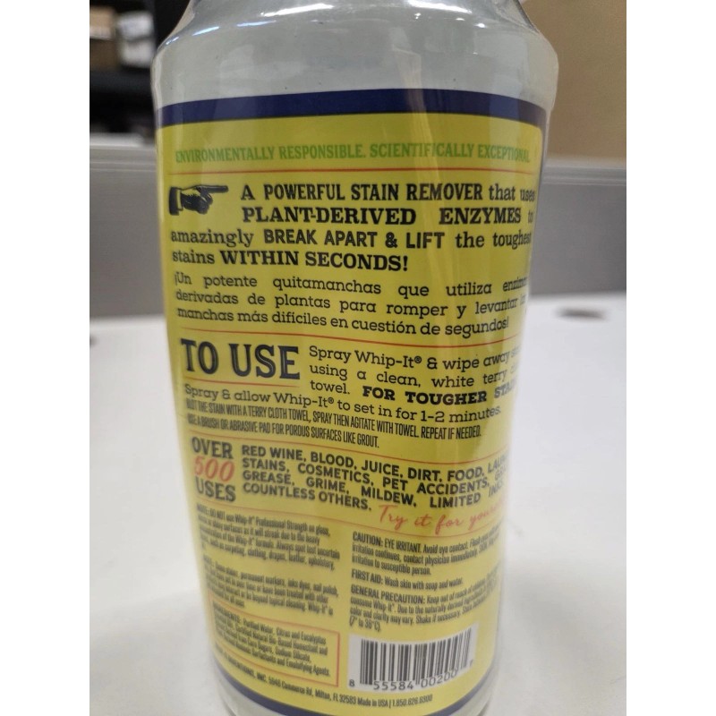 Whip-It 3pk- The Amazing Whip-It Multipurpose Stain Remover 32 oz