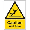 V Safety Caution Wet Floor - Portrait 150 x 200