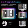 Snowdool 20"X28" LED Bathroom Mirror with Lights, Anti Fog Mirror
