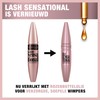 Maybelline Lash Sensational Washable Mascara, Lengthening and Volumizing for a