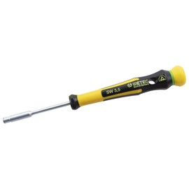 WETEC Socket Spanner Precision Screwdriver, ESD, SW4.0 x 60 mm, 160 mm (Precision Screwdriver, Screwdriver)