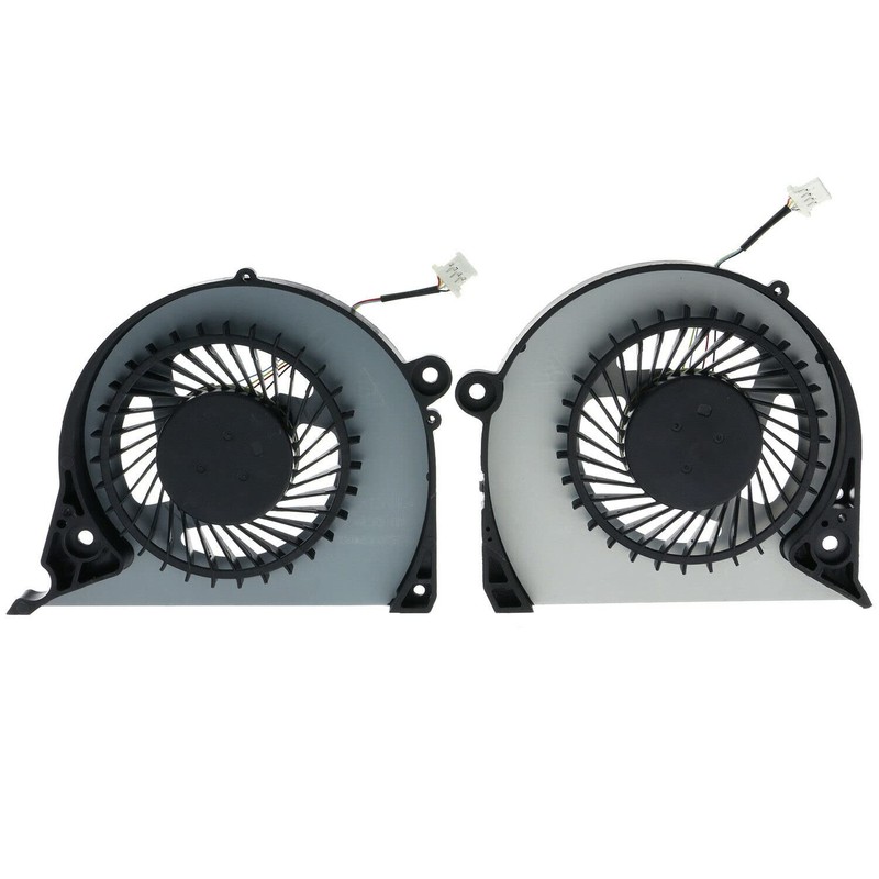 Fleshy Leaf New Replacement CPU+GPU Cooling Fan Replacement for Dell