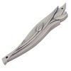Modern Artisans American Made Pewter Mezuzah, Blooming Tulip Design, 4"