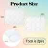 UR URLIFEHALL 2 Pcs Round Silicone Mold with 2 Hole