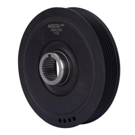 MOCA Harmonic Balancer & Serpentine Belt Fit 2002-2006 for Acura RSX 2.0L 1998CC 122Cu. & 2002-2006 for Honda CR-V 2.4L 2354CC 144Cu. In. l4 GAS DOHC Naturally Aspirated