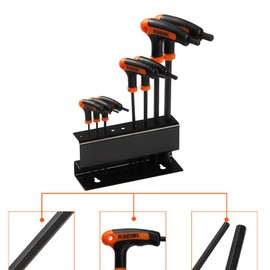 T Handle Torx Key Set, 7-Piece Dual End Wrench Cr-V Star Screwdriver for Home Maintenance Repair DIY