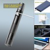 poyoelf Portable 3 in 1 LED Flashlight with Arc Lighter