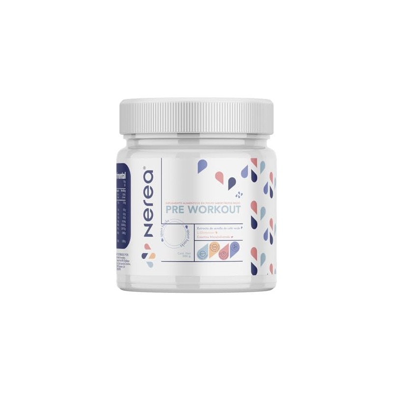 NEREA pre workout pre entreno con creatina monohidratada de alta