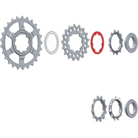 Miche Unisex's Primato 11 Speed Shimano Cassette, Silver, 12/25