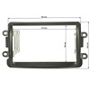 tomzz Audio 2409-018 Double DIN Radio Faceplate Compatible with Dacia