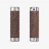 BROOKS PLUMP LEATHER GRIPS A.BROWN Natural Leather Grip with Adjustable