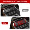 PDKLIN for Silverado USB Port Panel Trim Cover for Chevy